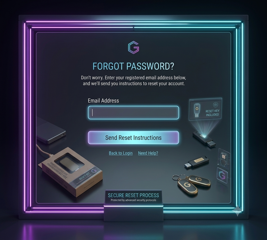 Forgot Password Page Image